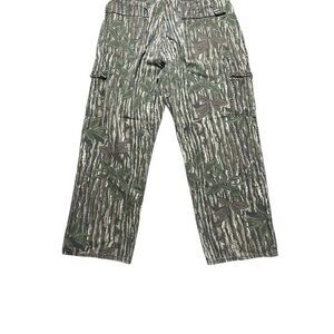 Vintage Bob Allen Camouflage Cargo Pants for Men Size Large